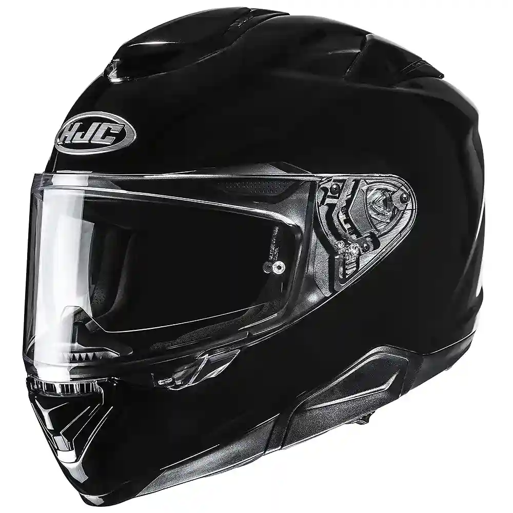 Detalle de pintura y diseño en tonalidad Negro, 2XL del RPHA 72 / Casco - Moto Garage Miami
