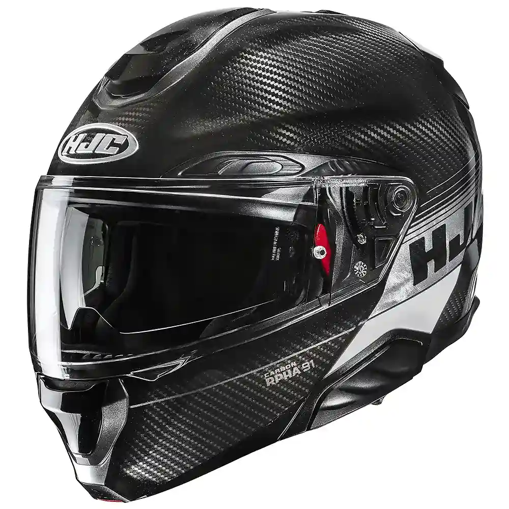 Detalle de pintura y diseño en tonalidad MC-5, 2XL del RPHA 91 CARBON ELIG - Moto Garage Miami
