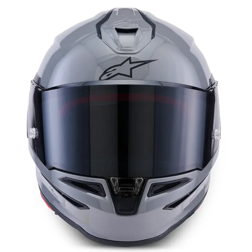 Perfil aerodinámico y sistema de ventilación del S-R7 Sólido / Casco Alpinestars - Moto Garage Miami