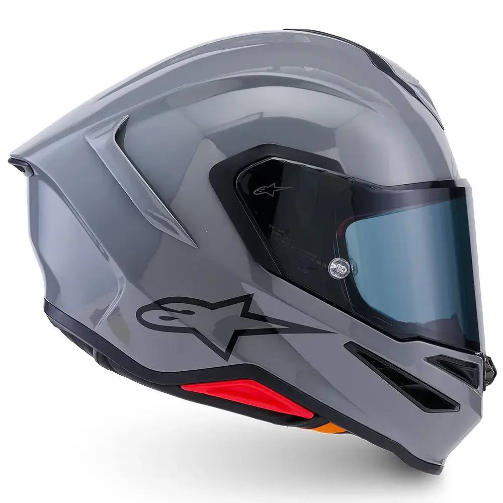 Acabados interiores y sistema de retención del modelo S-R7 Sólido / Casco Alpinestars - Moto Garage Miami
