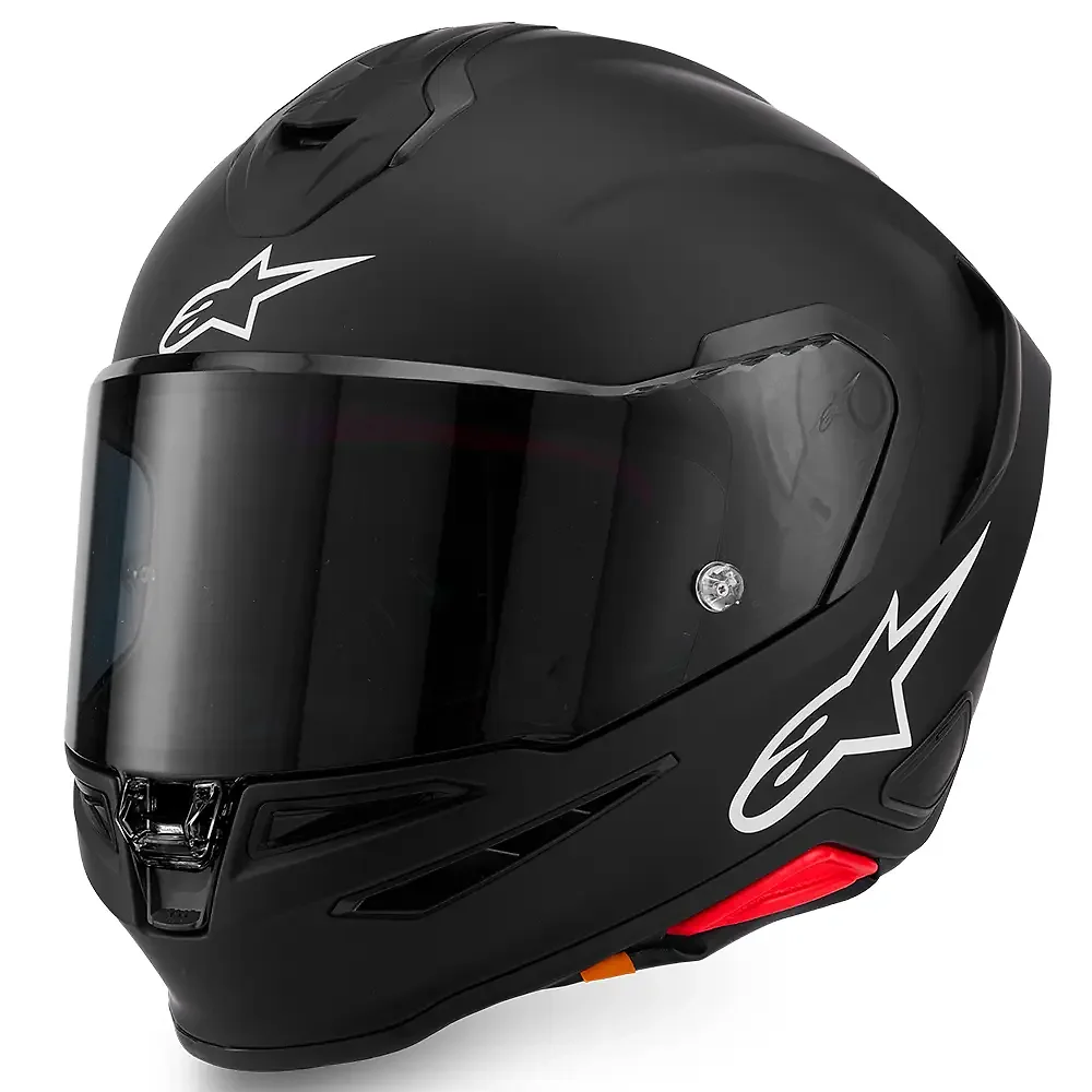 Acabado de fábrica en color Negro Mate, 2XL para el S-R7 Sólido / Casco - Moto Garage Miami