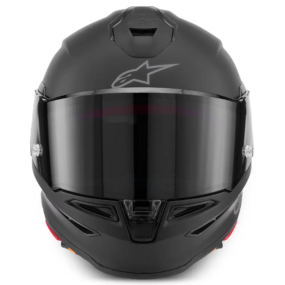 Perfil aerodinámico y sistema de ventilación del S-R7 Sólido / Casco Alpinestars - Moto Garage Miami