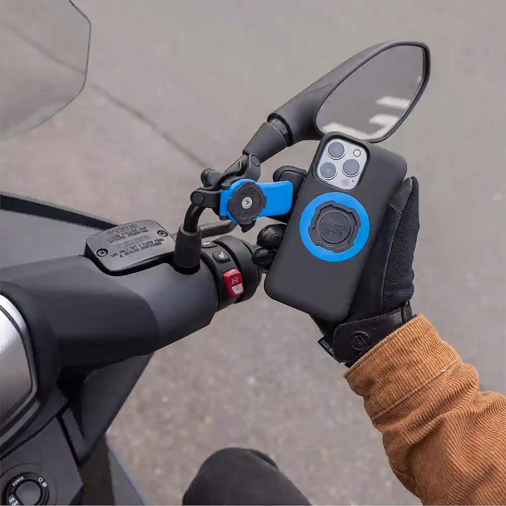 Acabados interiores y sistema de retención del modelo SOPORTE PARA ESPEJO DE MOTO/SCOOTER (V2) - Moto Garage Miami