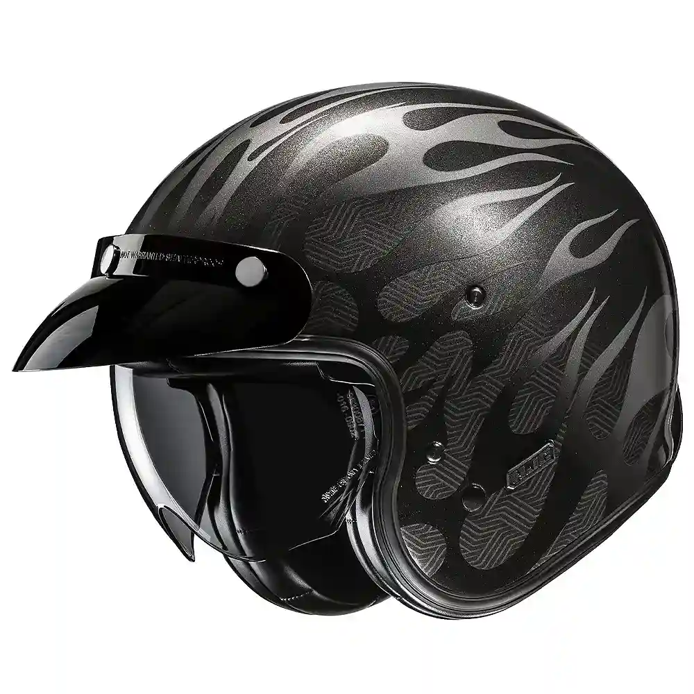 Acabados interiores y sistema de retención del modelo V31 FIRO - Moto Garage Miami