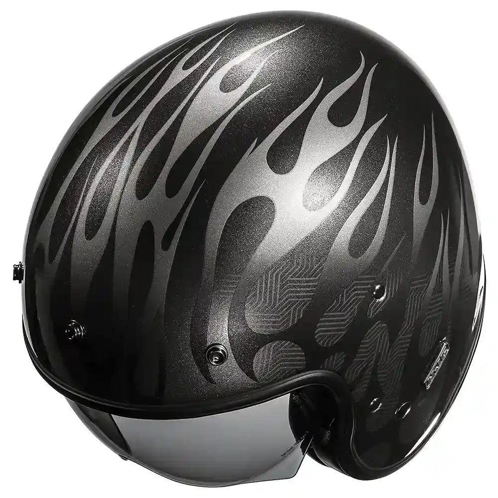 Perfil aerodinámico y sistema de ventilación del V31 FIRO - Moto Garage Miami